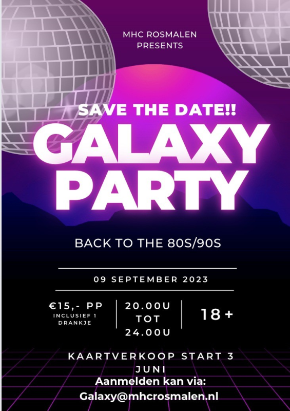 Heb jij je al aangemeld voor de Galaxy Party? Nieuws afbeelding