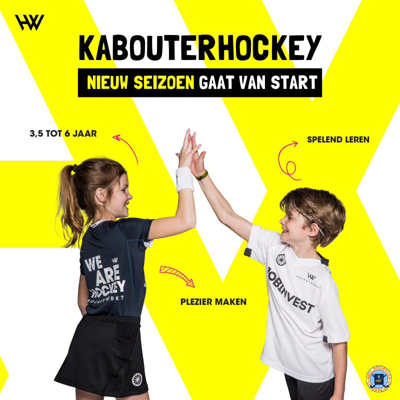 Aanmelden Kabouterhockey vanaf nu mogelijk! Nieuws afbeelding