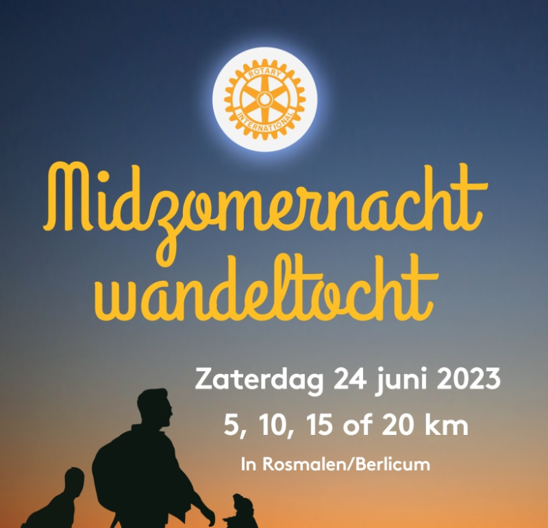 Midzomernachtwandeltocht 24 juni voor KWF Nieuws afbeelding