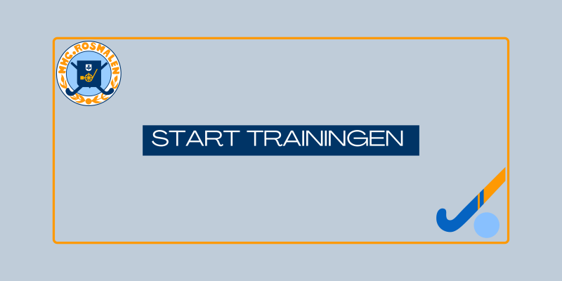 Start trainingen Nieuws afbeelding